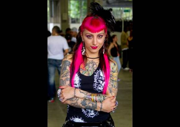 Jaime Pérez - Los visitantes y tatuadores mostraron sus propuestas artísticas en el mejor lienzo que tienen para plasmar su creatividad: la piel.