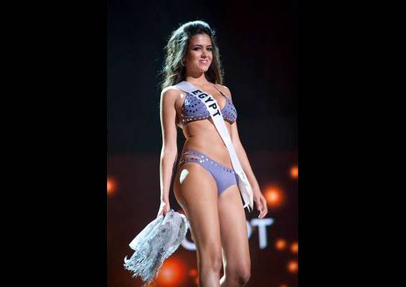 Reuters - Miss Egipto, Donia Hamed