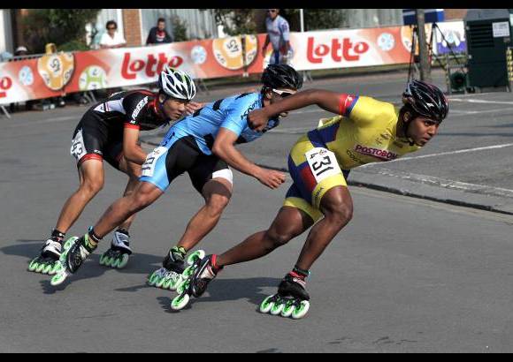 Luiz Ramírez Vizzorimage - Sebastián Arce subió al podio a reclamar el bronce en los 500 metros. Colombia tiene 27 oros.