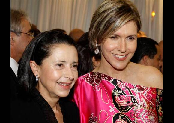 David Sánchez Mejía - Lina Moreno de Uribe compartió la celebración en compañía de Delia Jaramillo.