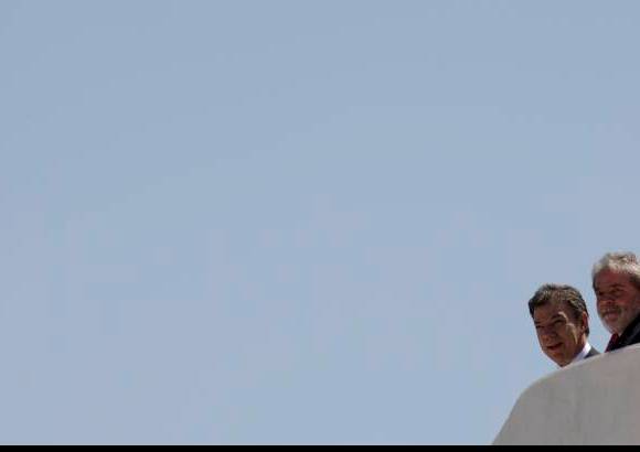 Reuters - Lula ofreció un almuerzo a la delegación colombiana en el Palacio de Itamaraty, sede de la Cancillería.