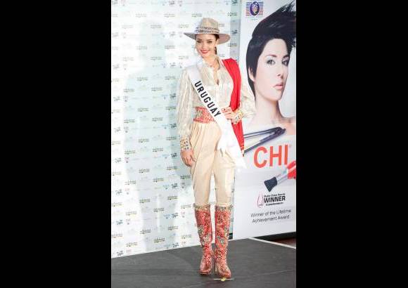 Reuters - Miss Uruguay, Stephany Ortega.