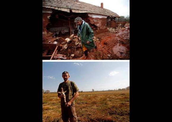 Reuters - Una de las casas destruidas se conserv&#243; tal y como la dej&#243; la &quot;marea roja&quot;, como un recuerdo de lo sucedido, en la parte m&#225;s baja de la aldea, precisamente al lado al parque conmemorativo.