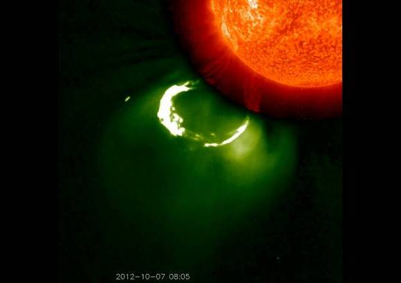 Foto Cortesía - En tan solo dos días, el Sol produjo 12 llamaradas.