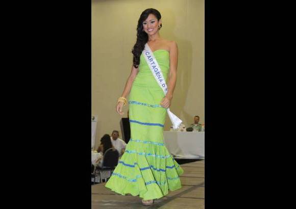 Colprensa - Señorita Cartagena, Karen Margarita Visbal.