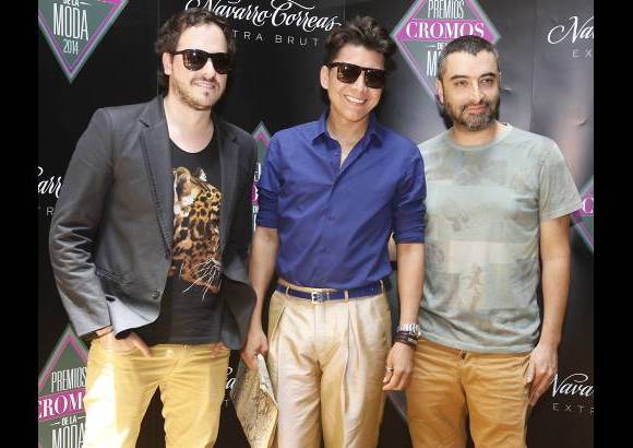 foto sebastian vargas - Lucas Alcocer, Franklin Ramos y Rafael Bernal.