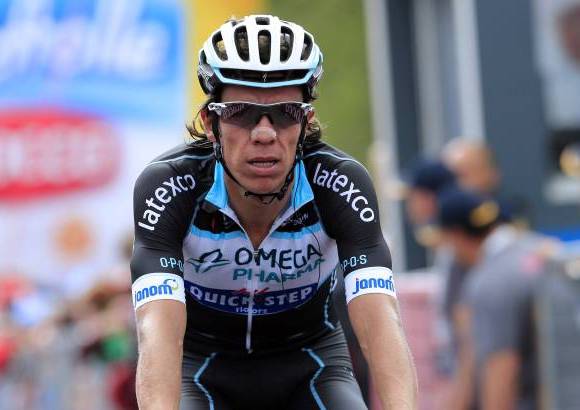 FOTO AFP - Por su parte, Rigo (Omega Pharma) arrib&#243; en el und&#233;cimo puesto por detr&#225;s de Quintana.