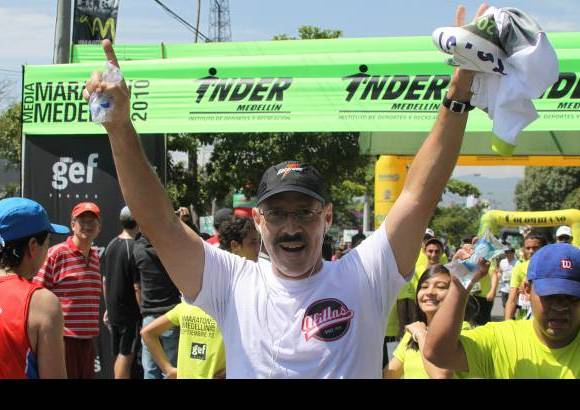 Donaldo Zuluaga - En el reto el segundo lugar fue para el periodista Jaime Herrera.