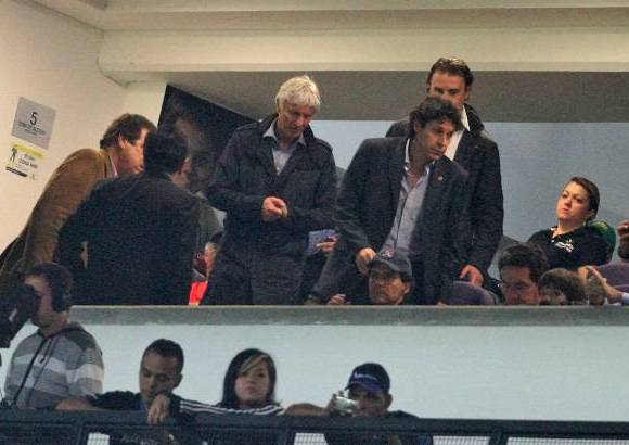 Juan Antonio S&#225;nchez - La visita del t&#233;cnico de la selecci&#243;n Colombia, el argentino Jos&#233; Pekerman, y otro grupo de dirigentes de la Federaci&#243;n Colombiana de F&#250;tbol.