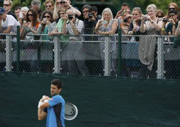 AP - Novak Djokovic, el gran favorito prepara su batalla ante Juan Martín del Potro.
