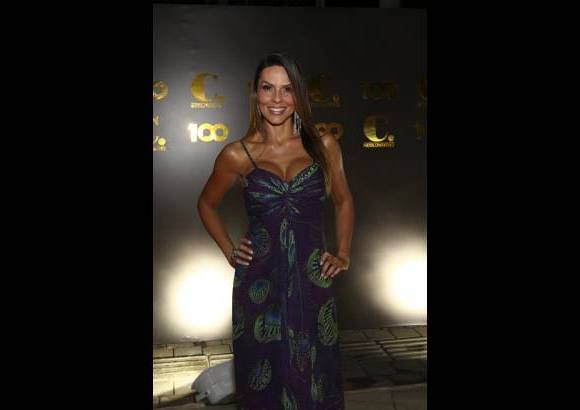 Edwin Bustamante - La exreina y modelo Paula Andrea Betancourt luci&#243; radiante en la celebraci&#243;n.