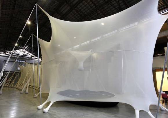 Manuel Saldarriaga - Una de las obras importantes es la del brasilero Ernesto Neto: Madremonte.