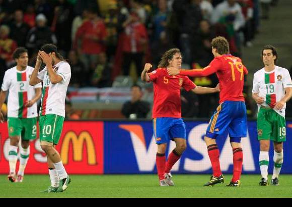 Reuters - La felicidad de los españoles contrasta con la decepción de sus vecinos.