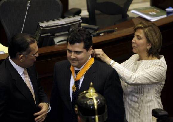 Colprensa - La exaltación fue recibida por el asesor de la dirección Felipe Velásquez.