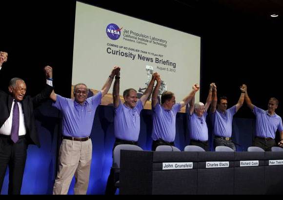 Foto Reuters - La Nasa calificó la proeza como la más elaborada y difícil en los anales de los vuelos al espacio robotizados.