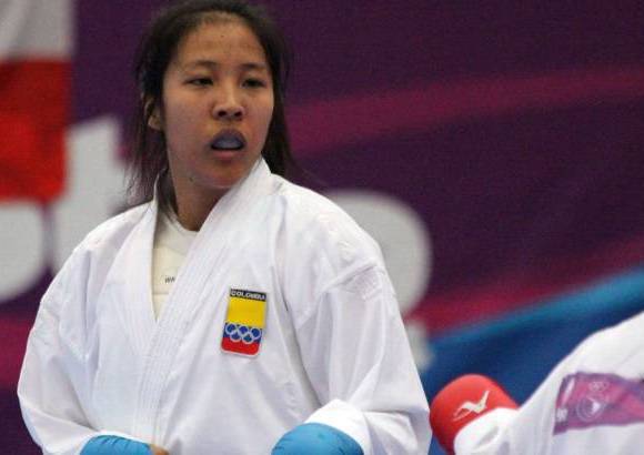 FOTO CORTES&#205;A COMIT&#201; OL&#205;MPICO COLOMBIANO - En la semifinal, la antioque&#241;a cay&#243; frente a la venezolana Yeisy Pe&#241;a por 3-0.