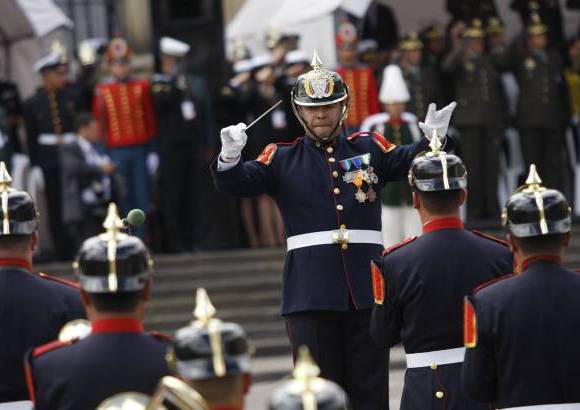 Colprensa - Fue un desfile imponente y lleno de sentimiento patrio.