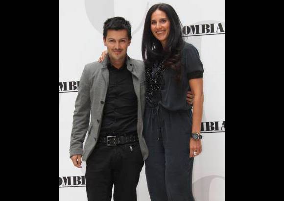 Hernán Vanegas - La feria de Colombiamoda se realizará entre el 26 y el 28 de julio, contará con 29 pasarelas. En la foto Juan Rojas, productor de moda de Informa Models y la diseñadora Beatriz Camacho.