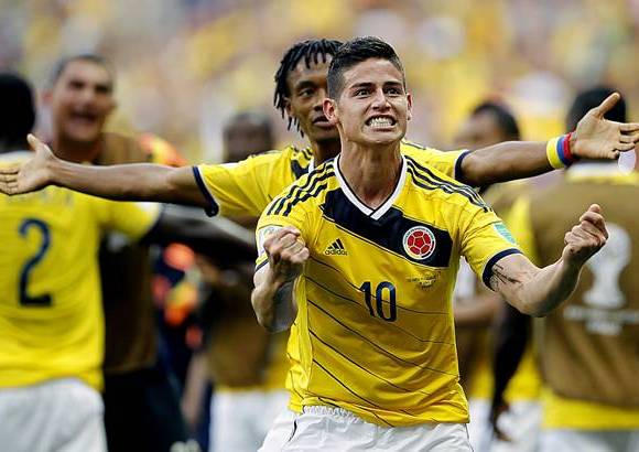 Juan Antonio S&#225;nchez - James marc&#243; su segundo gol en el Mundial en el partido de Colombia contra Costa de Marfil. El creativo de la selecci&#243;n marc&#243; de cabeza venciendo la marca de Drogba.