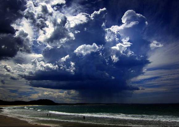 Reuters - Panor&#225;mica de la playa Mollymook al sur de Sidney.