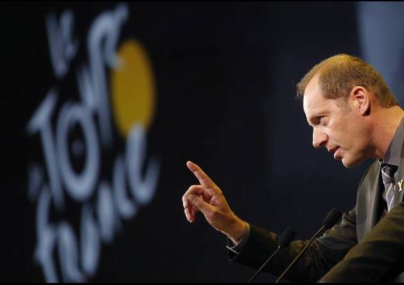 Reuters - El director del Tour de Francia Christian Prudhomme presentó el recorrido de la competencia para 2014. Serán en total 3656 kilómetros.