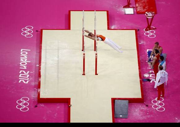 AP - Listo el escenario de la gimnasia, donde Colombia tendrá representantes.