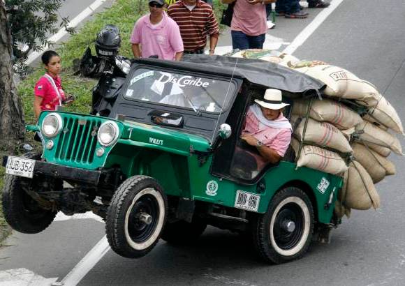 Esteban Vanegas - Carros campesinos en el Desfile a Caballo.