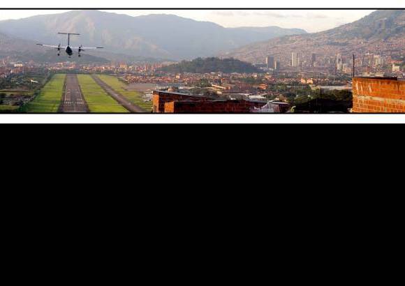 Henry Agudelo - Aspecto del aeropuerto Enrique Olaya Herrera.