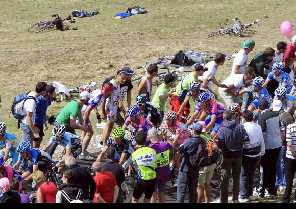Reuters - Fue la antepen&#250;ltima etapa del Giro de Italia 2012.