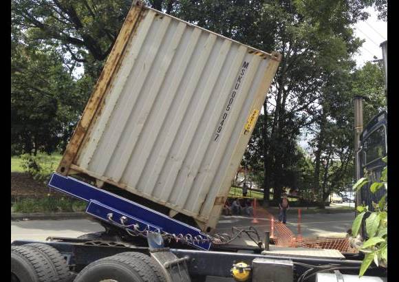 Foto John G&#243;mez - Con el incidente, el tr&#225;nsito por la zona qued&#243; interrumpido.