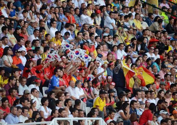 Colprensa - Apoyo para los dos seleccionados en el Palogrande de Manizales.