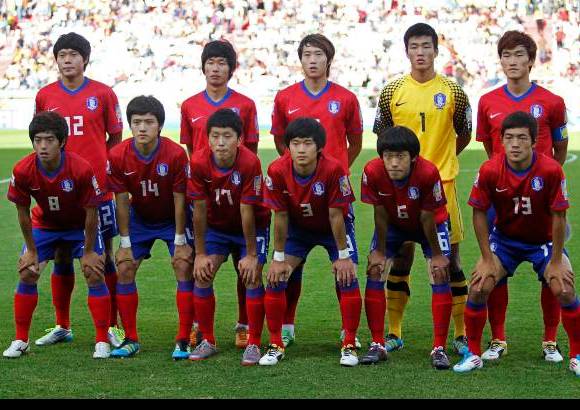 Reuters - La formaci&#243;n titular de Corea del Sur.