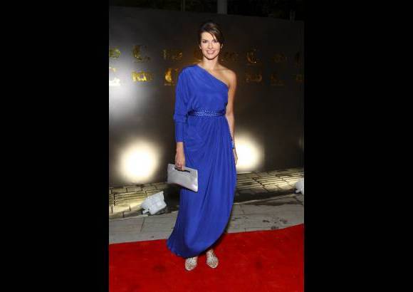 Edwin Bustamante - Carolina Cruz desfil&#243; por la alfombra roja de la celebraci&#243;n.