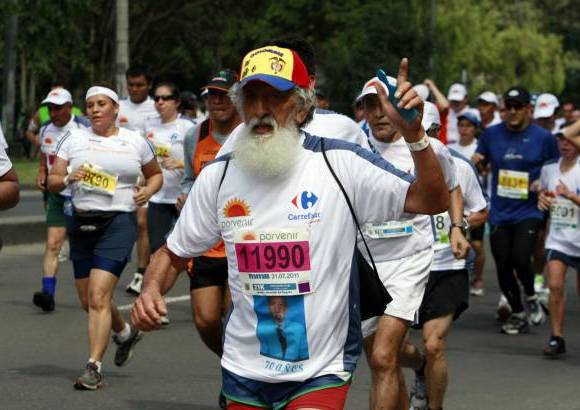 Colprensa - Los atletas, sin importar su edad, cumplieron la cita con el deporte.
