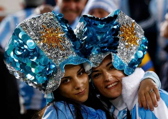 Reuters - La felicidad de la parcial argentina.