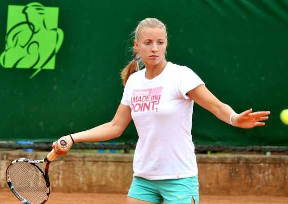 FOTOs Juan Antonio Sánchez y Seguros Bolívar - Además del tenis de buen nivel, muchas miradas siguen de cerca los pasos y la actuación de las bellas del torneo en Medellín. Marina Shamayko de Rusia.