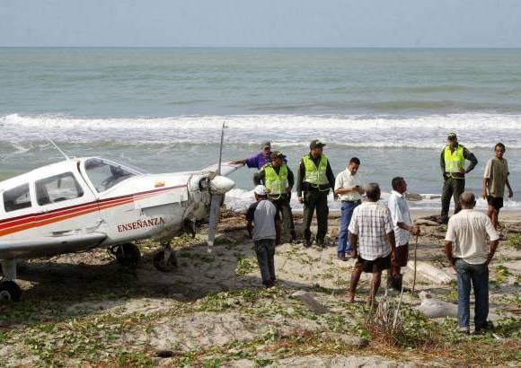 Rafael Polo, Colprensa - La avioneta despegó del aeropuerto Rafael Núñez de Cartagena y tenía como destino el Ernesto Cortissoz en Barranquilla.