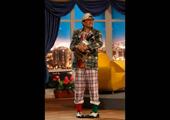 EL COLOMBIANO - Suso, antes de que Natalia París ingrese al set para la picante entrevista.