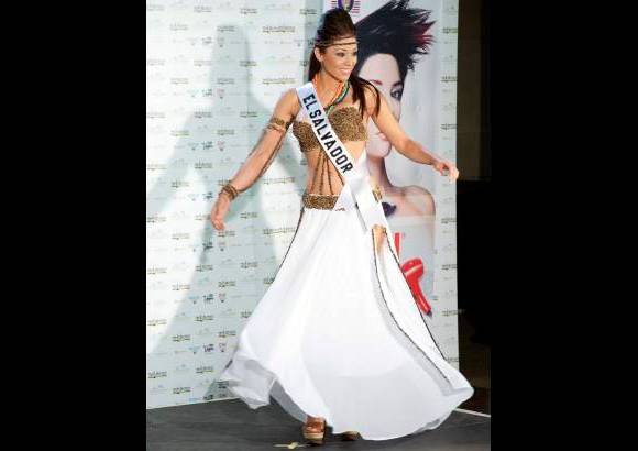 Reuters - Miss El Salvador, Sonia Cruz.