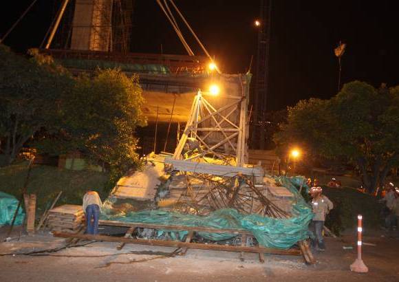 Julio C&#233;sar Herrera - La firma Concreto, encargada de la construcci&#243;n, inici&#243; la investigaci&#243;n para determinar las causas de esta falla.