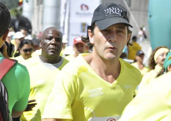 Esteban Jaramillo y Sebastián Salazar - Más de 10 mil competidores se dieron cita en esta histórica cita deportiva que se corría en las modalidades de 5, 10, 21 y 42 kilómetros