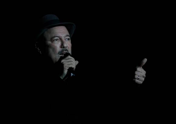 HERNÁN VANEGAS - Rubén Blades cantó en una noche fría y lluviosa, en la que puso a bailar a sus fanáticos.