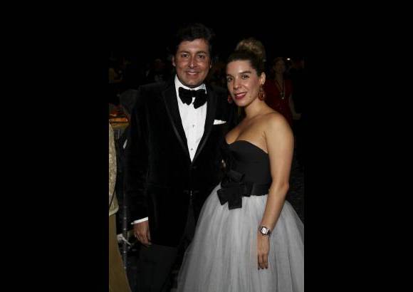 Edwin Bustamante - Juan Carlos Giraldo, subdirector revista Fucsia, tambi&#233;n disfrut&#243; de la gala.
