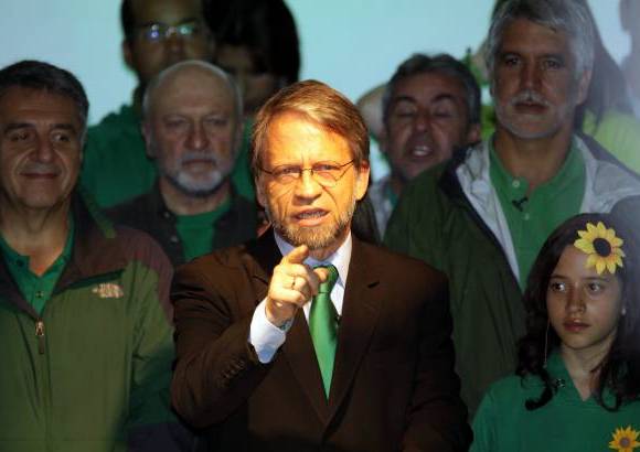 Colprensa - Antanas Mockus anunci&#243; que el Partido Verde se mantendr&#225; como una fuerza independiente y deliberativa.