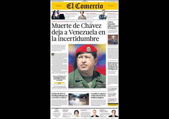 Cortes&#237;a - El Comercio, Per&#250;.