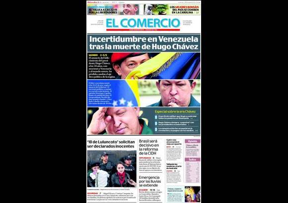 Cortes&#237;a - El Comercio, Ecuador.