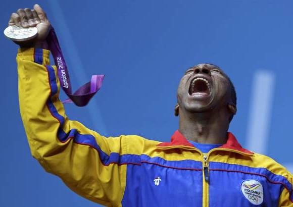 Reuters - Grito de victoria. Grito que vale plata para Colombia.