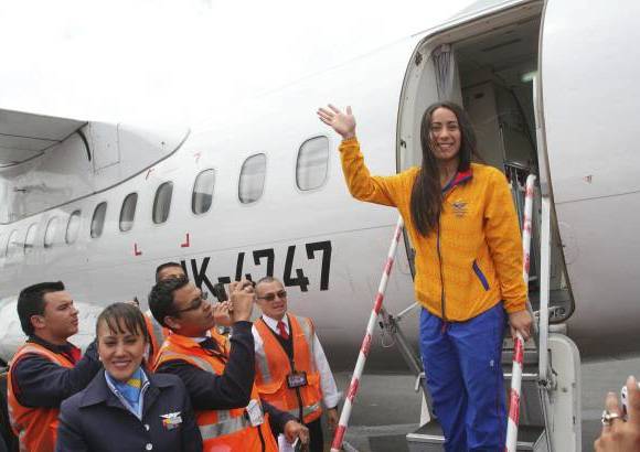Hernán Vanegas - Mariana Pajón, Medalla de oro en los Juegos Olímpicos de Londres 2012.