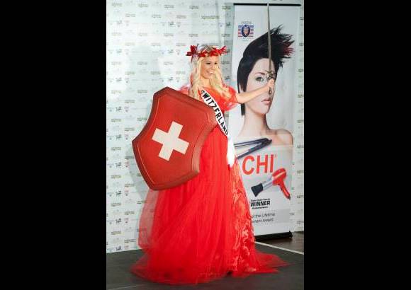 Reuters - Miss Suiza, Linda Faeh.