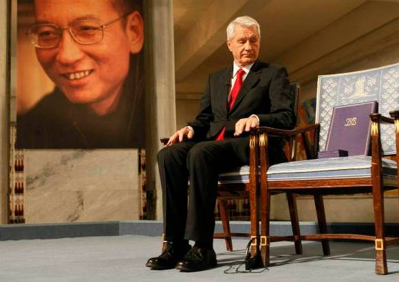 Reuters - En Oslo, Noruega, se llev&#243; a cabo la premiaci&#243;n del Nobel de Paz, la silla estuvo vac&#237;a ya que el disidente chino Liu Xiaobo, est&#225; detenido.